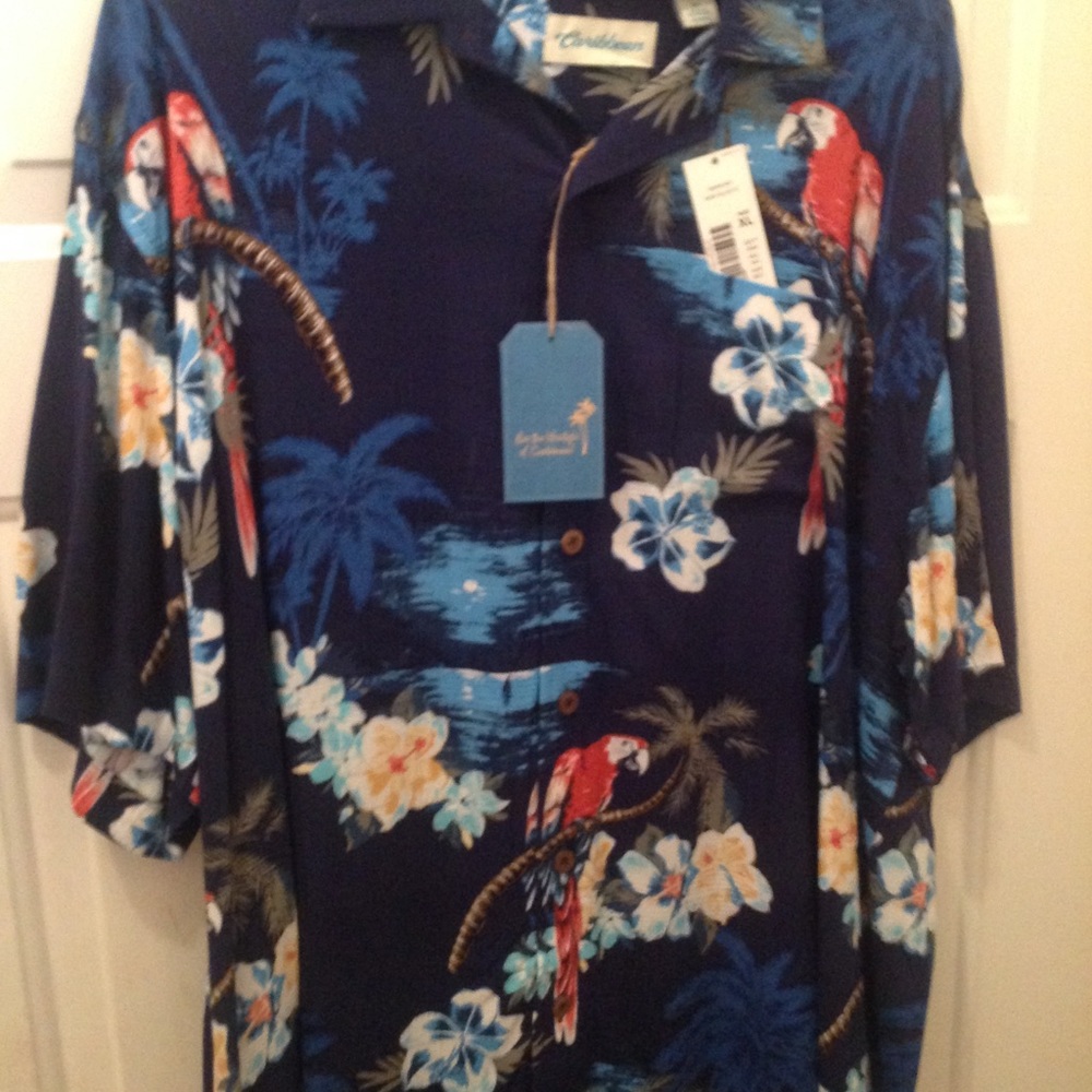 Caribbean XL 100% Rayon short sleeve